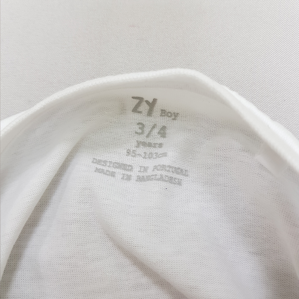 تی شرت پسرانه 36172 سایز 9 ماه تا 12 سال کد 13 مارک ZY