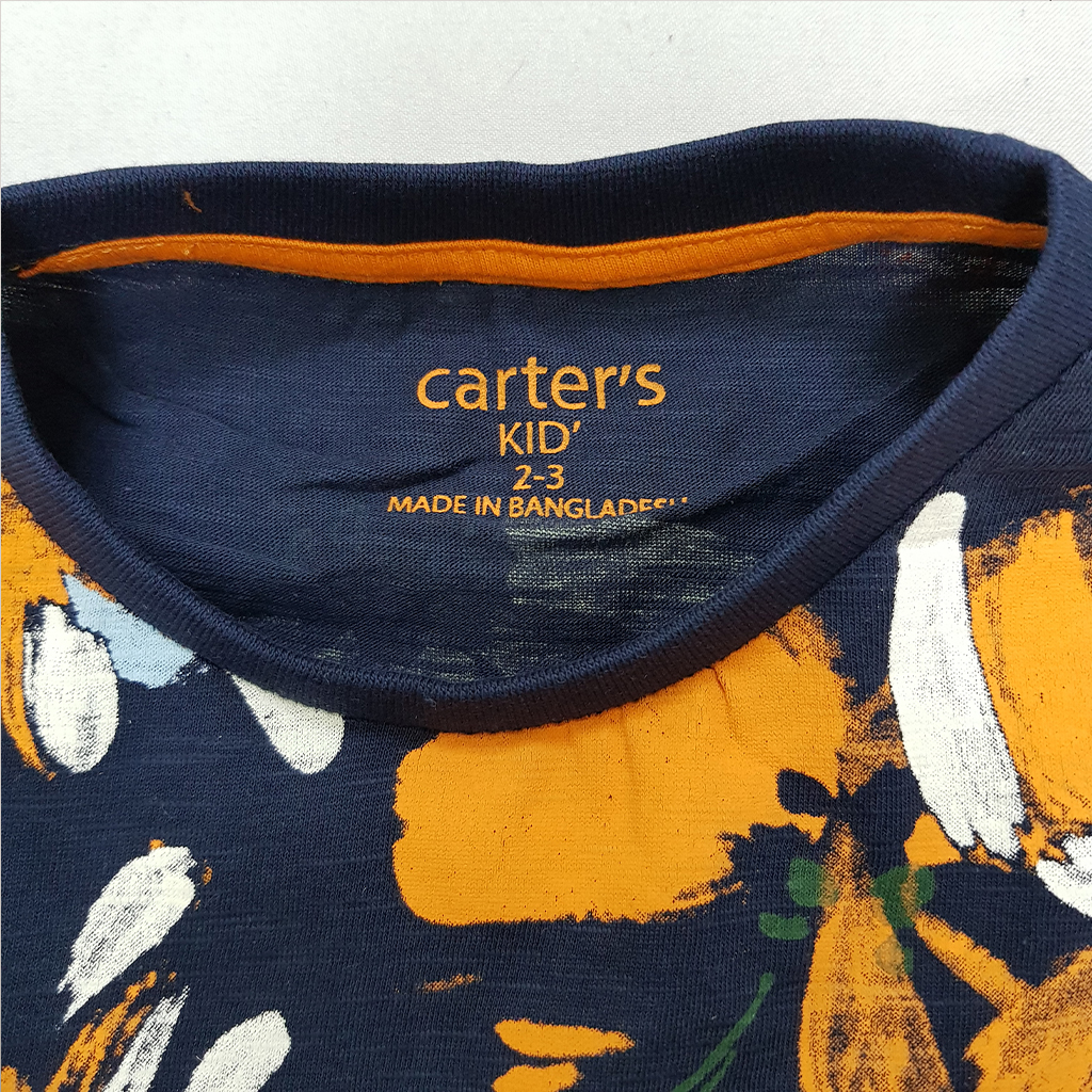 تی شرت پسرانه 36367 سایز 2 تا 10 سال کد 1 مارک Carters