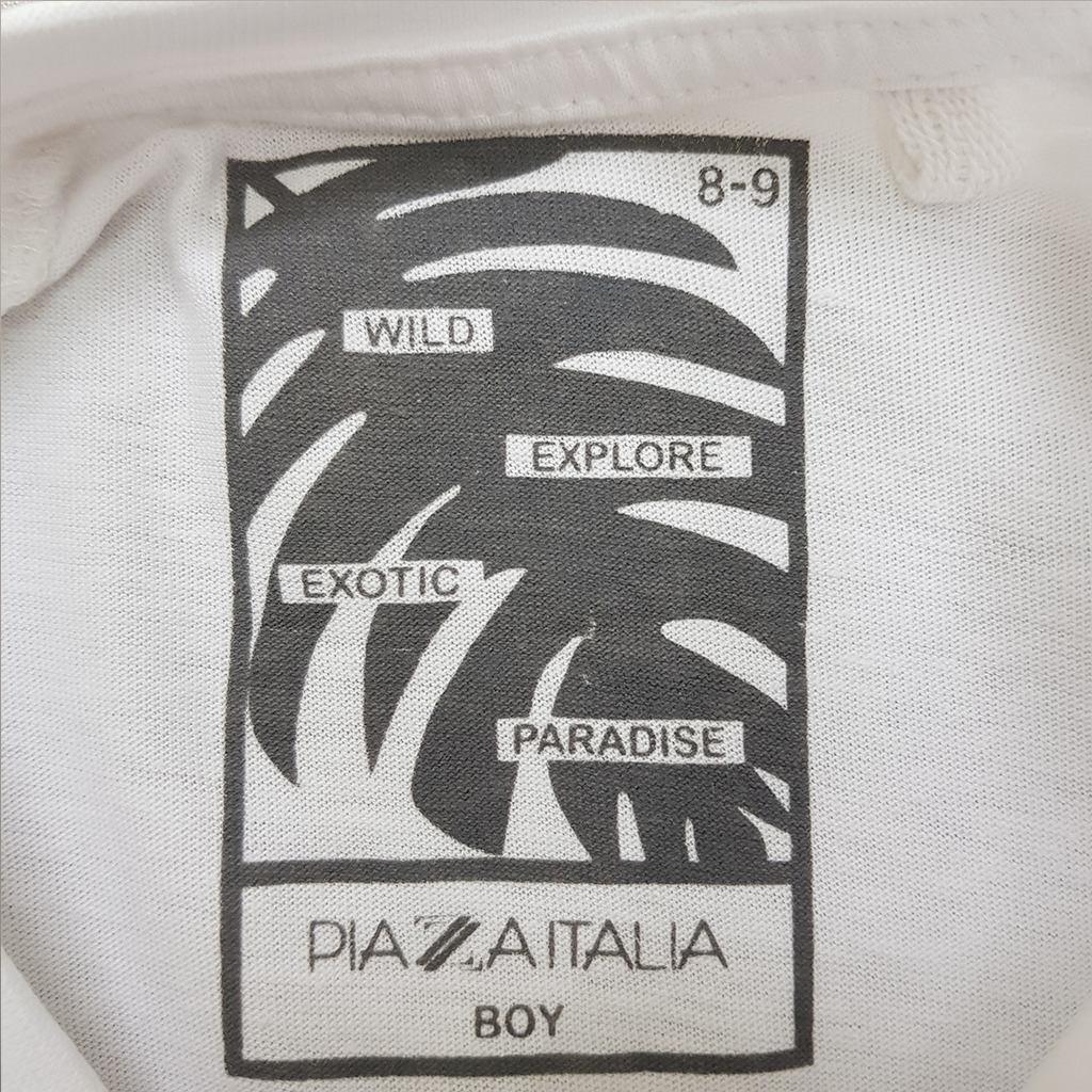 تی شرت پسرانه 36479 سایز 3 تا 14 سال مارک PIAZA ITALIA