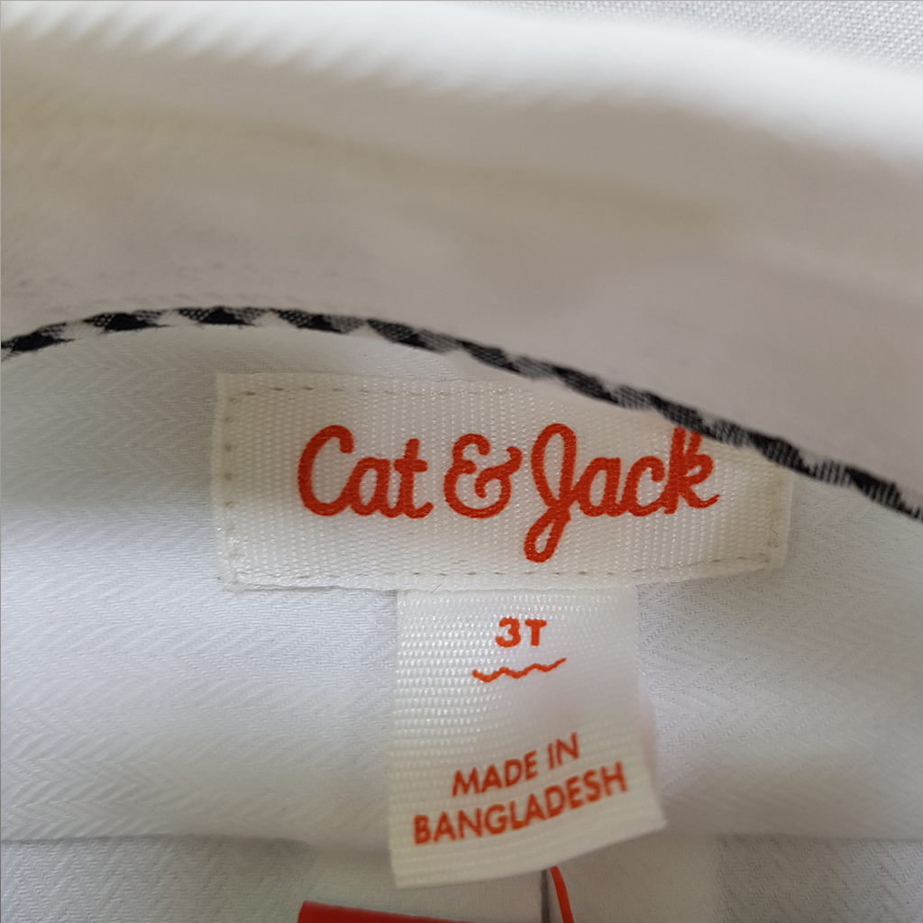 پیراهن پسرانه 36525 سایز 2 تا 16 سال مارک Cat&Jack