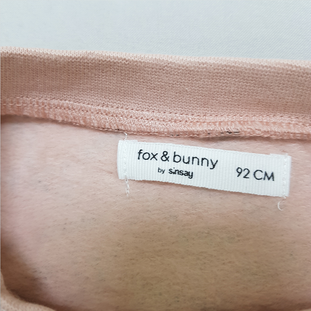 پلیور توپنبه ای دخترانه سایز 2 تا 10 سال 36824 مارک Fox&Bunny