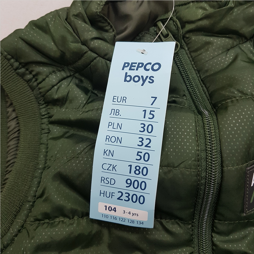 بارانی پسرانه سایز 3 تا 9 سال 36838 مارک Pepco