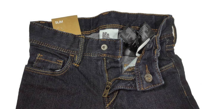شلوار جینز پسرانه 10191 سایز تا 14 سال مارک H&M