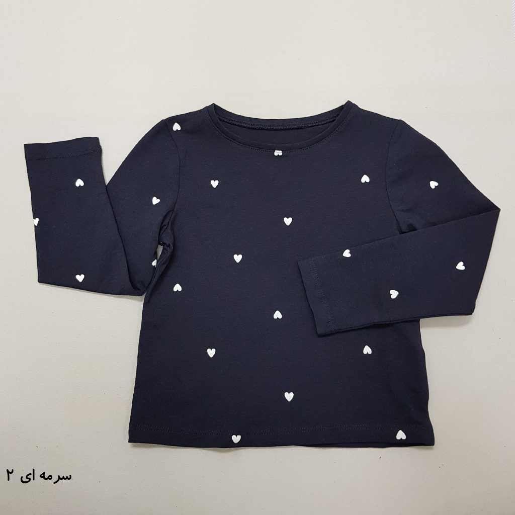 بلوز دخترانه 36902 سایز 1.5 تا 10 سال کد 4 مارک H&M