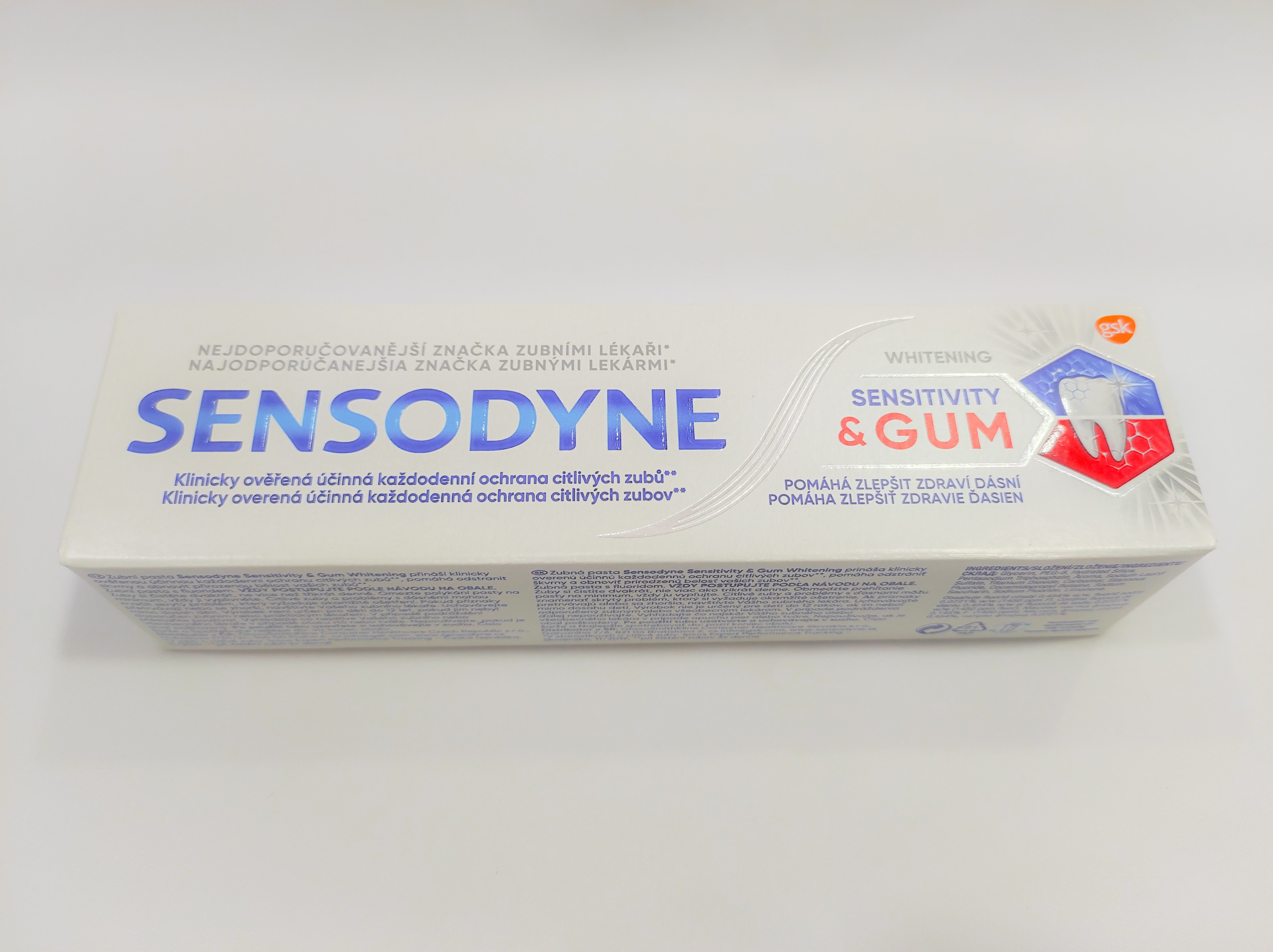 خمیر دندان سفید کننده سنسوداین Sensitivity & Gum کد 75554