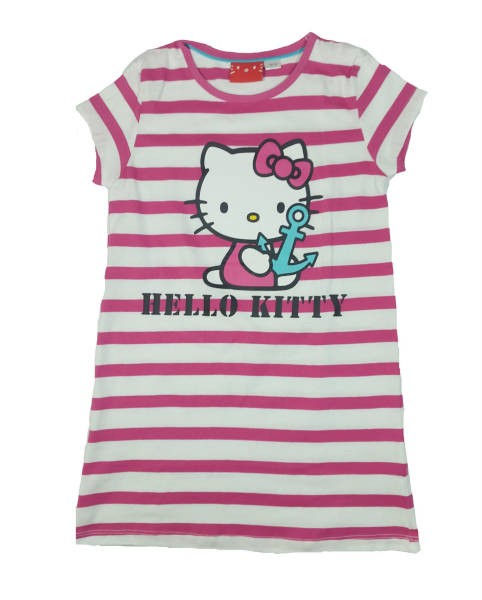 بلوز طرح کیتی دخترانه 15397 سایز 6 تا 12 سال مارک HELLO KITTY