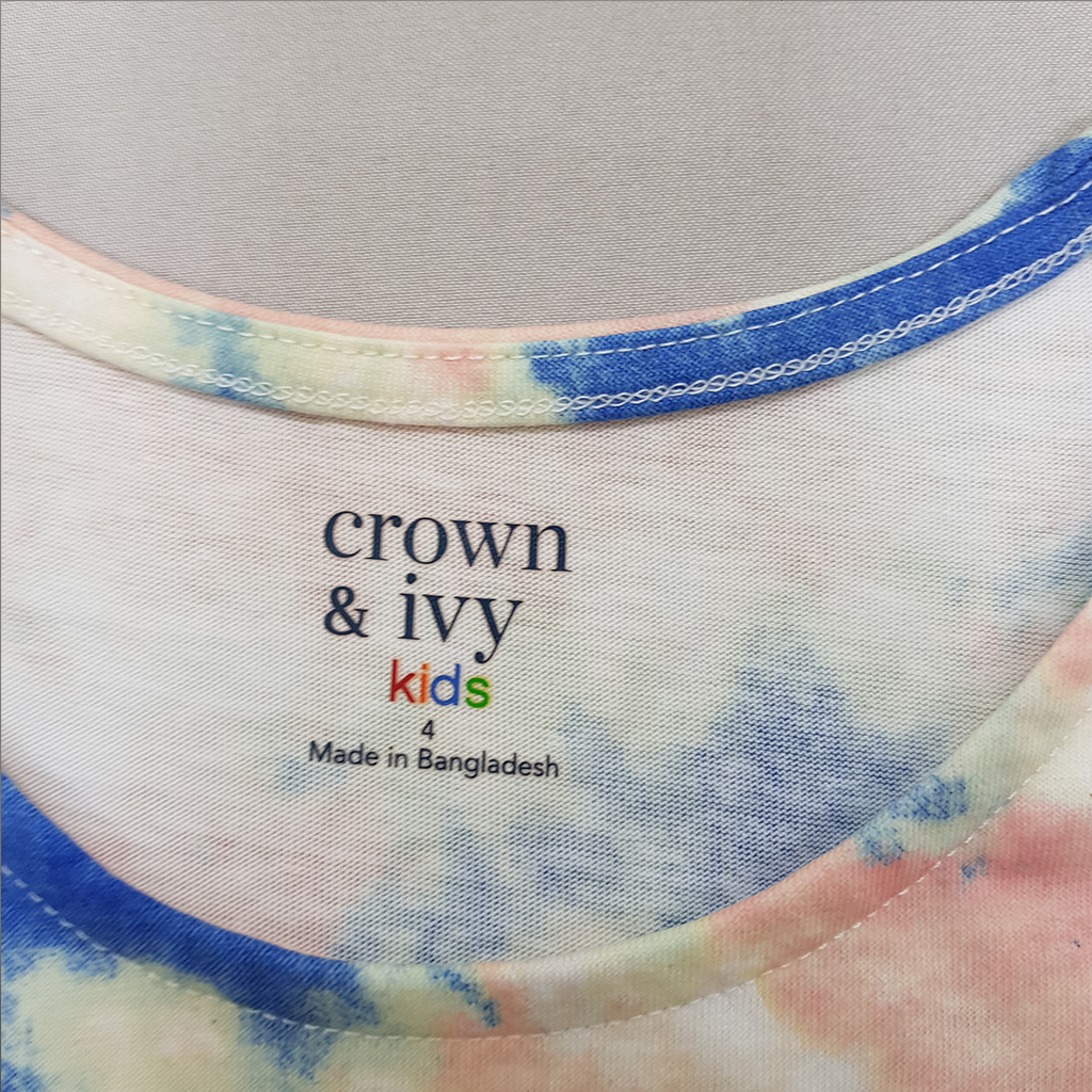 بلوز دخترانه 37320 سایز 4 تا 12 سال مارک Crown&ivy