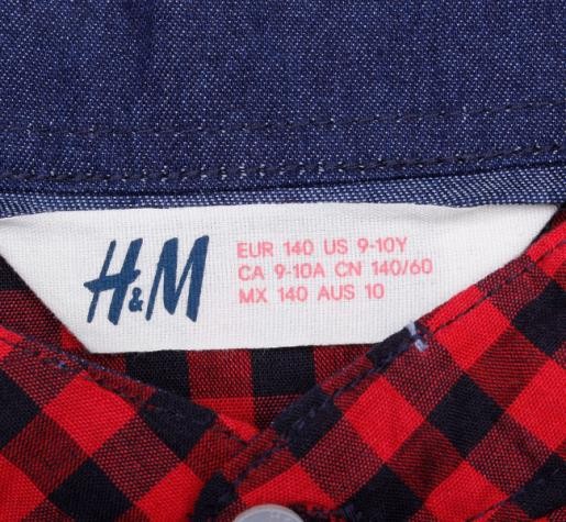 پیراهن پسرانه 11779 سایز 2 تا 10 سال مارک H&M