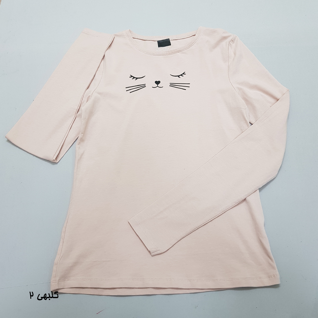 بلوز دخترانه 37398 سایز 3 تا 14 سال کد 2 مارک H&M