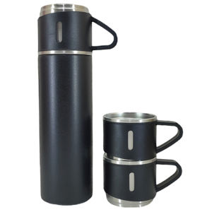 فلاسک مدل کادویی VACUUM FLASK SET به همراه لیوان کد 801737