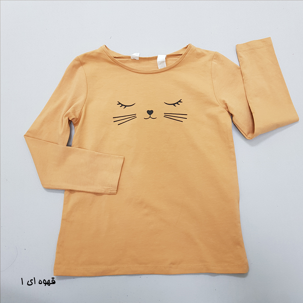 بلوز دخترانه 37420 سایز 1.5 تا 11 سال کد 1 مارک H&M