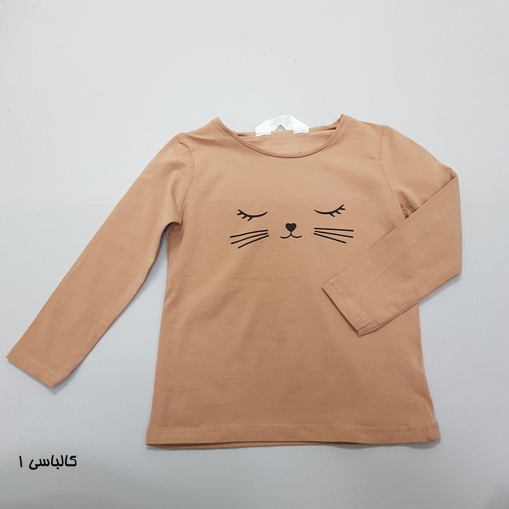 بلوز دخترانه 37420 سایز 1.5 تا 10 سال کد 2 مارک H&M