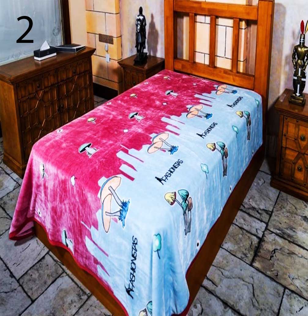 پتو مسافرتی و روتختی گل برجسته مارک 333 کد 901337