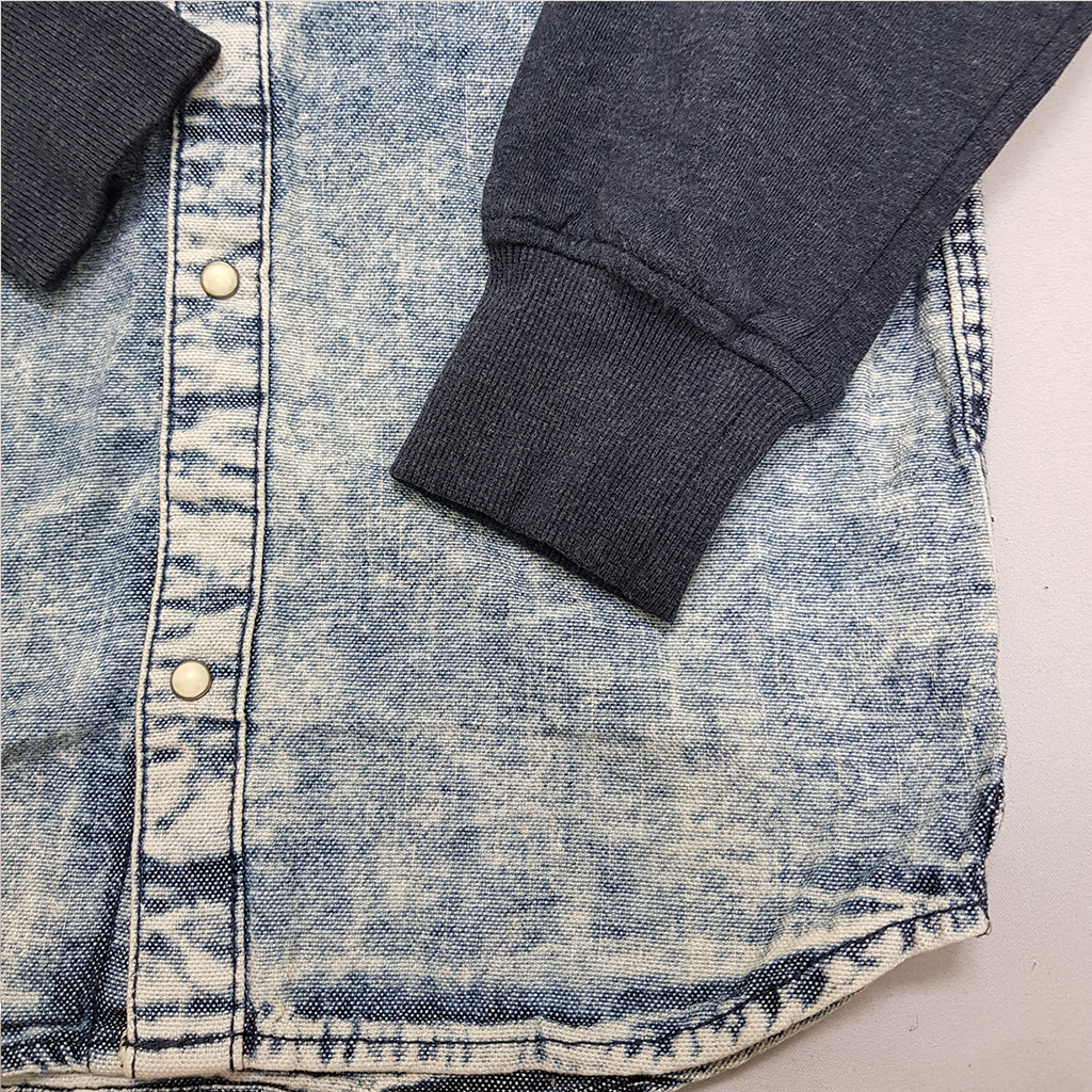 پیراهن جینز کلاه دار 37501 سایز 2 تا 14 سال مارک DENIM