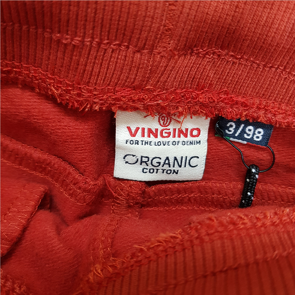 شلوار توپنبه ای پسرانه 37572 سایز 3 تا 14 سال کد 2 مارک VINGINO