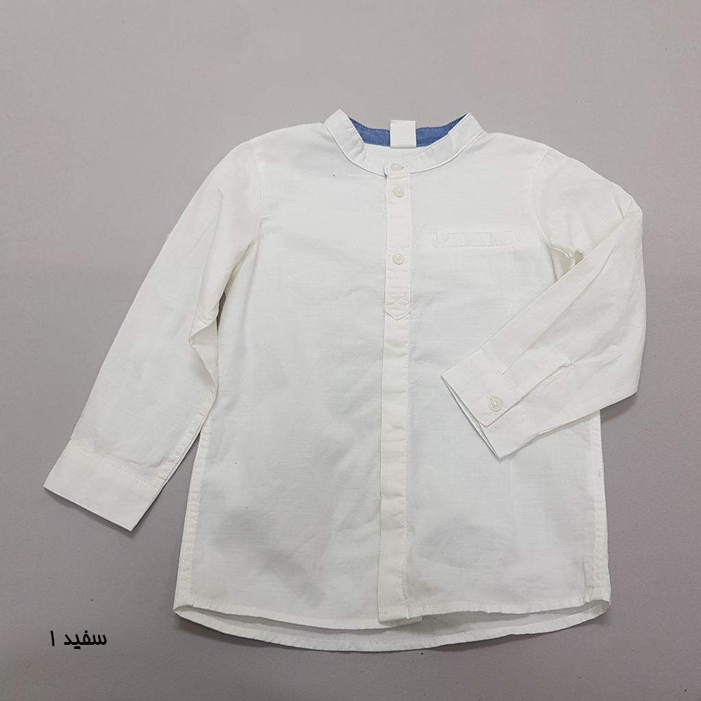 پیراهن پسرانه 37197 سایز 3 ماه تا 14 سال مارک H&M