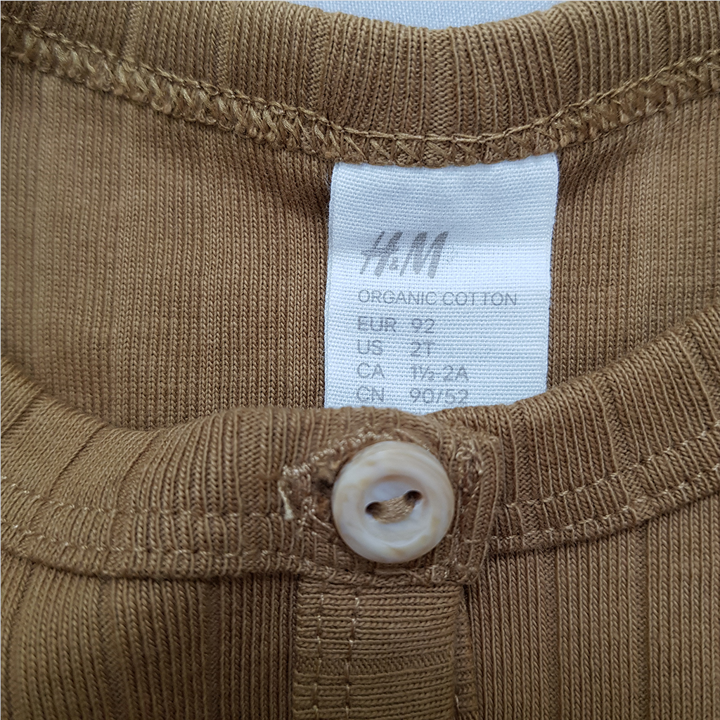 بلوز کبریتی بچگانه 37792 سایز بدوتولد تا 4 سال مارک H&M