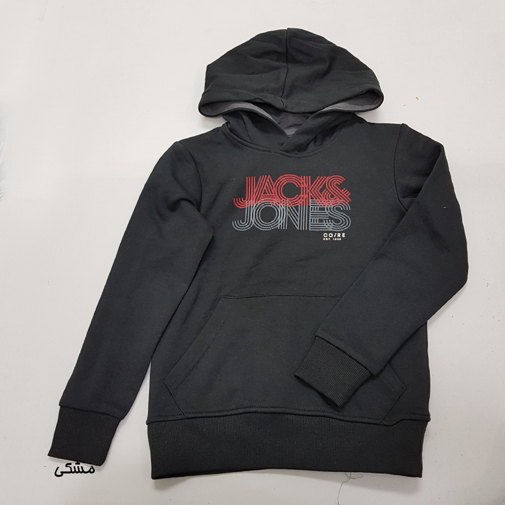 هودی توپنبه ای پسرانه 37837 سایز 8 تا 16 سال مارک JACK&JONES