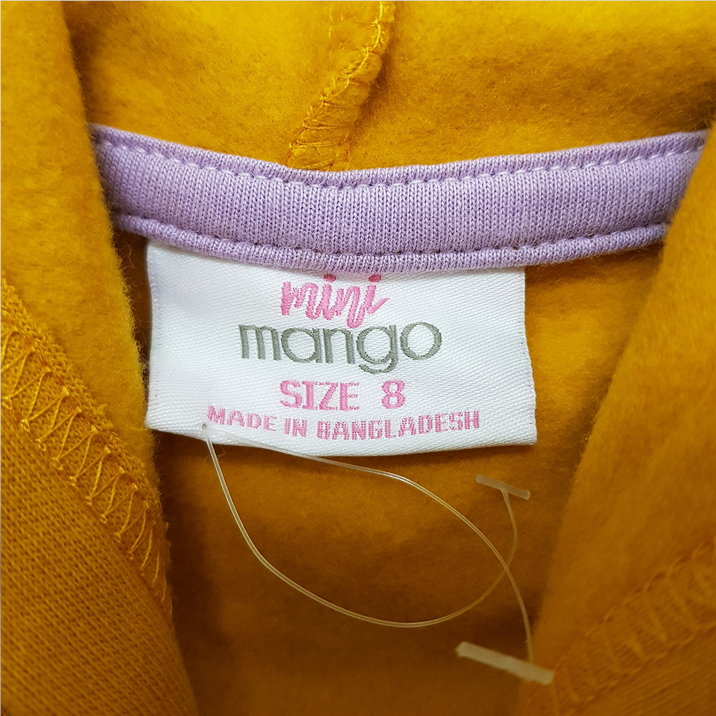 هودی توپنبه ای دخترانه 37830 سایز 7 تا 16 سال مارک MINI MANGO