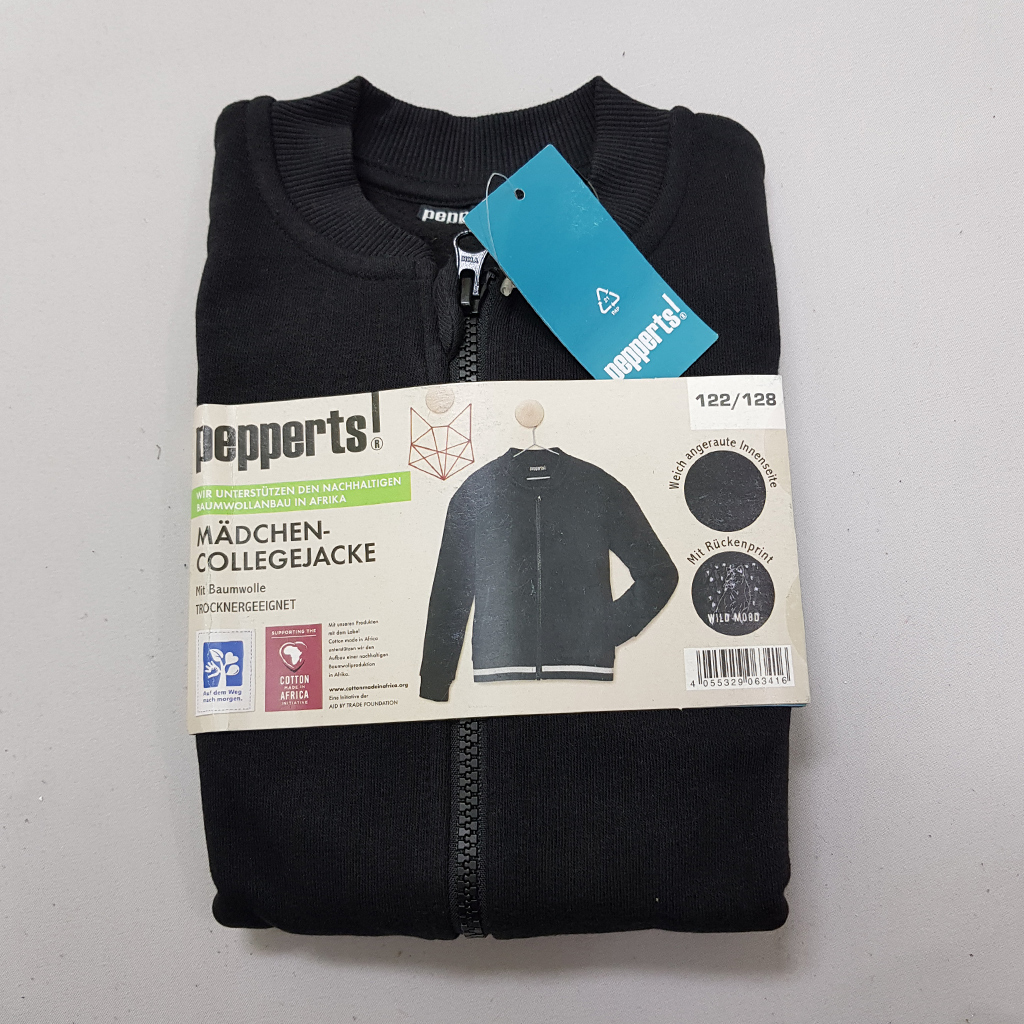 سویشرت توپنبه ای دخترانه 37960 سایز 7 تا 14 سال مارک Pepperts
