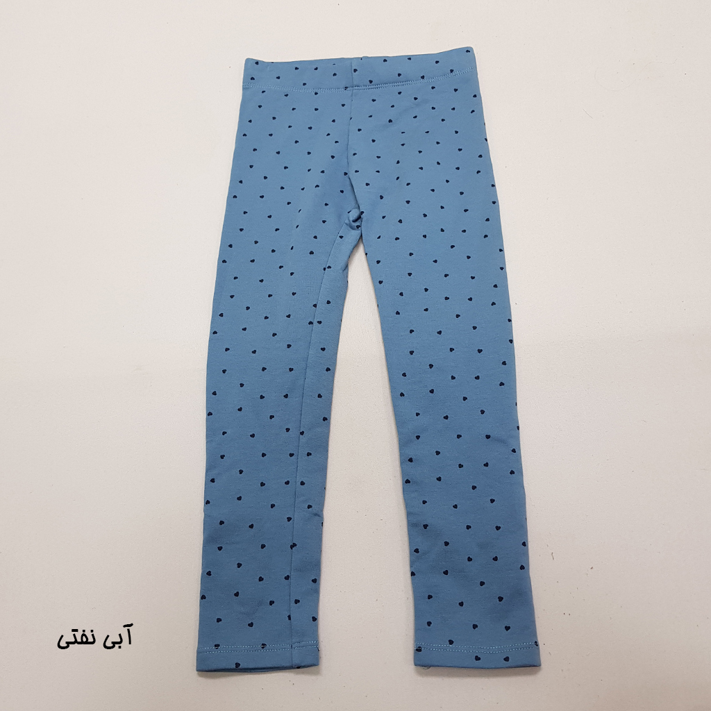 شلوار توپنبه ای دخترانه 37945 سایز 1.5 تا 14 سال مارک H&M