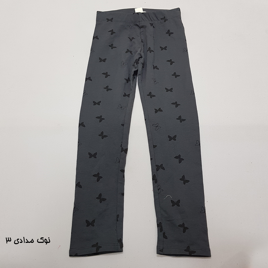 شلوار توپنبه ای دخترانه 37945 سایز 1.5 تا 14 سال مارک H&M