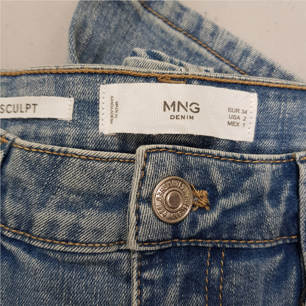 شلوار جینز زنانه 38027 سایز 34 تا 44 مارک MANGO
