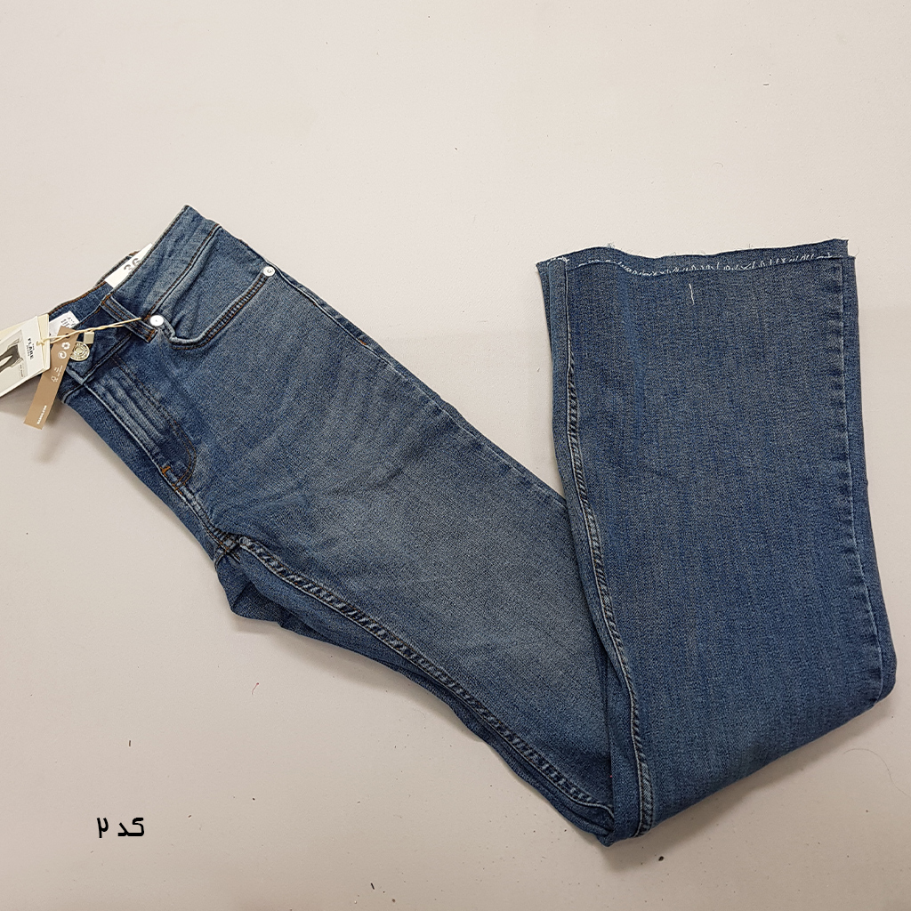 شلوار جینز زنانه 38028 سایز 34 تا 44 مارک mango