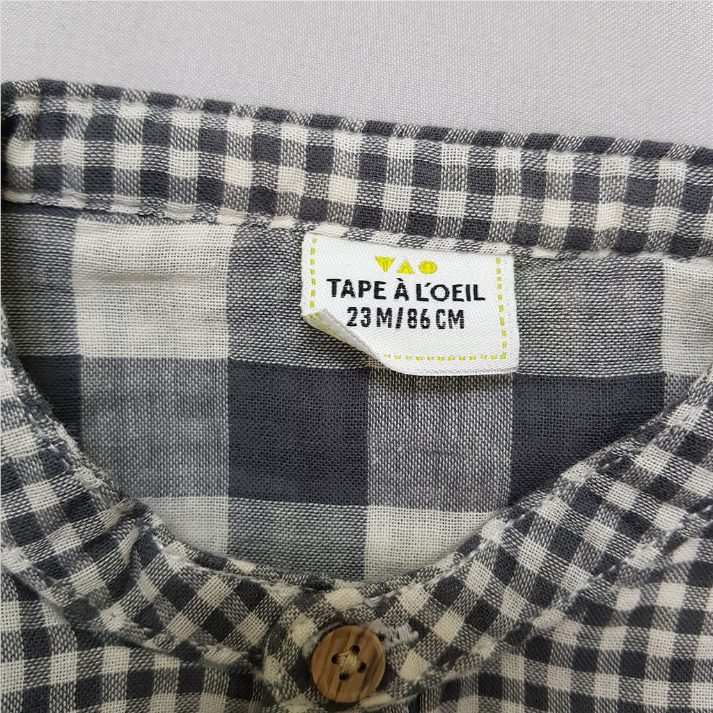 پیراهن پسرانه 38110 سایز 3 تا 23 ماه مارک TAPEA LOEIL