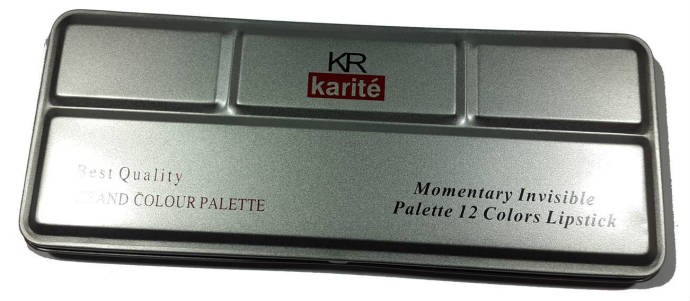 پالت رژلب 12 عددی 90026 karite