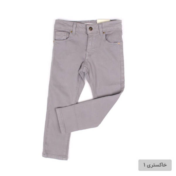 شلوار جینز دخترانه 18027 سایز 3 تا 14 سال مارک MONO PRIX KIDS