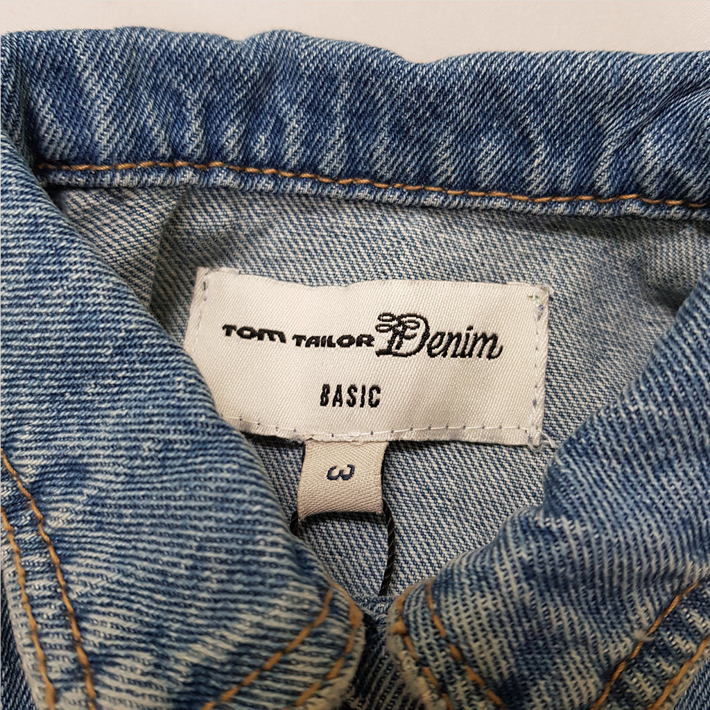 کت جینز بچگانه 38256 سایز 3 تا 12 سال مارک TOM TAILOR