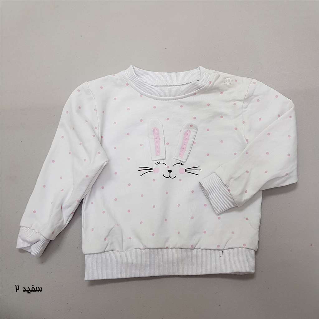 بلوز دخترانه 38258 سایز 9 ماه تا 7 سال کد 4 مارک FOX&BUNNY   *