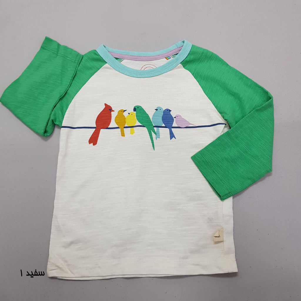 بلوز بچگانه 38220 سایز 12 ماه تا 6 سال کد 14 مارک LITTLE BIRD