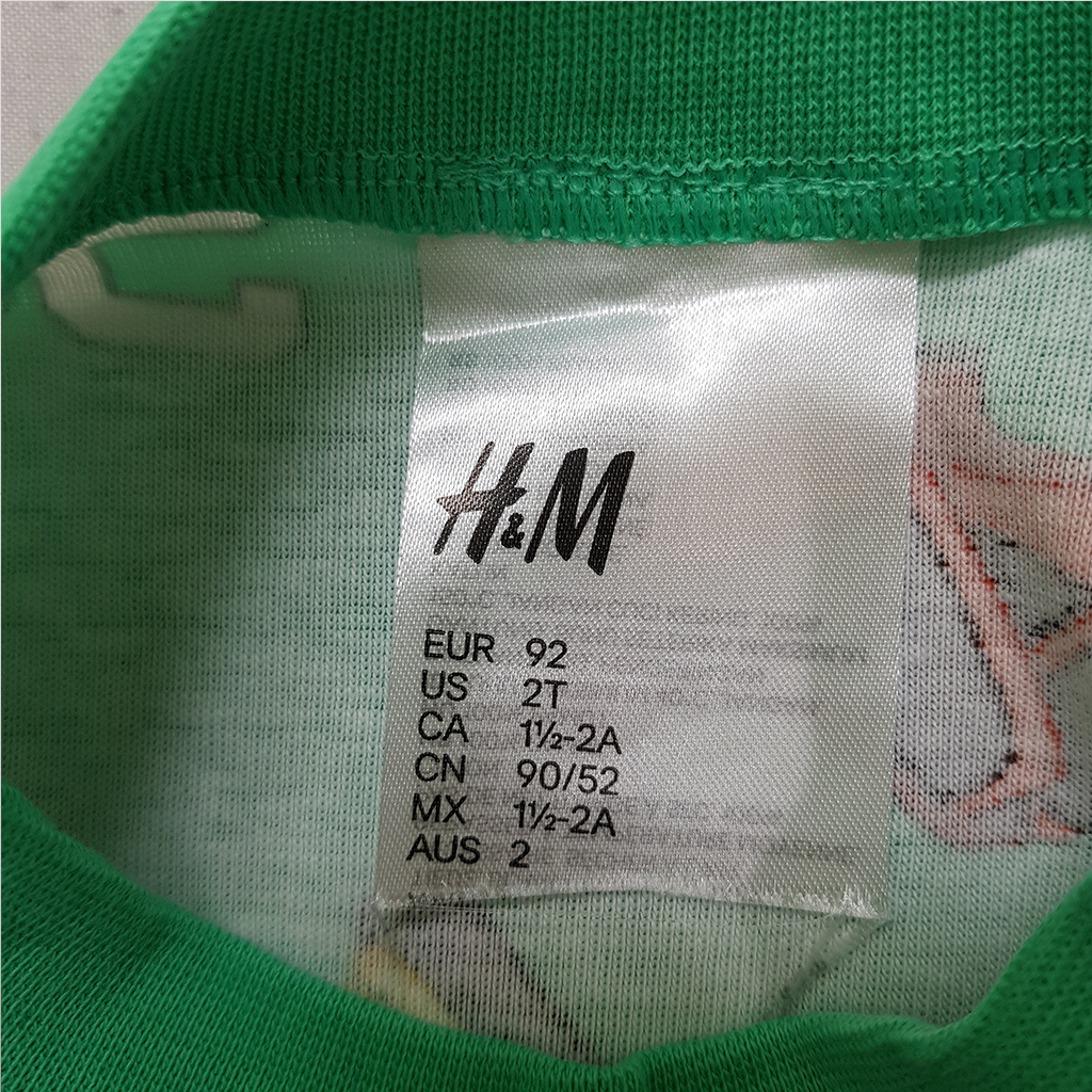 بلوز پسرانه 38378 سایز 1.5 تا 12 سال مارک H&M