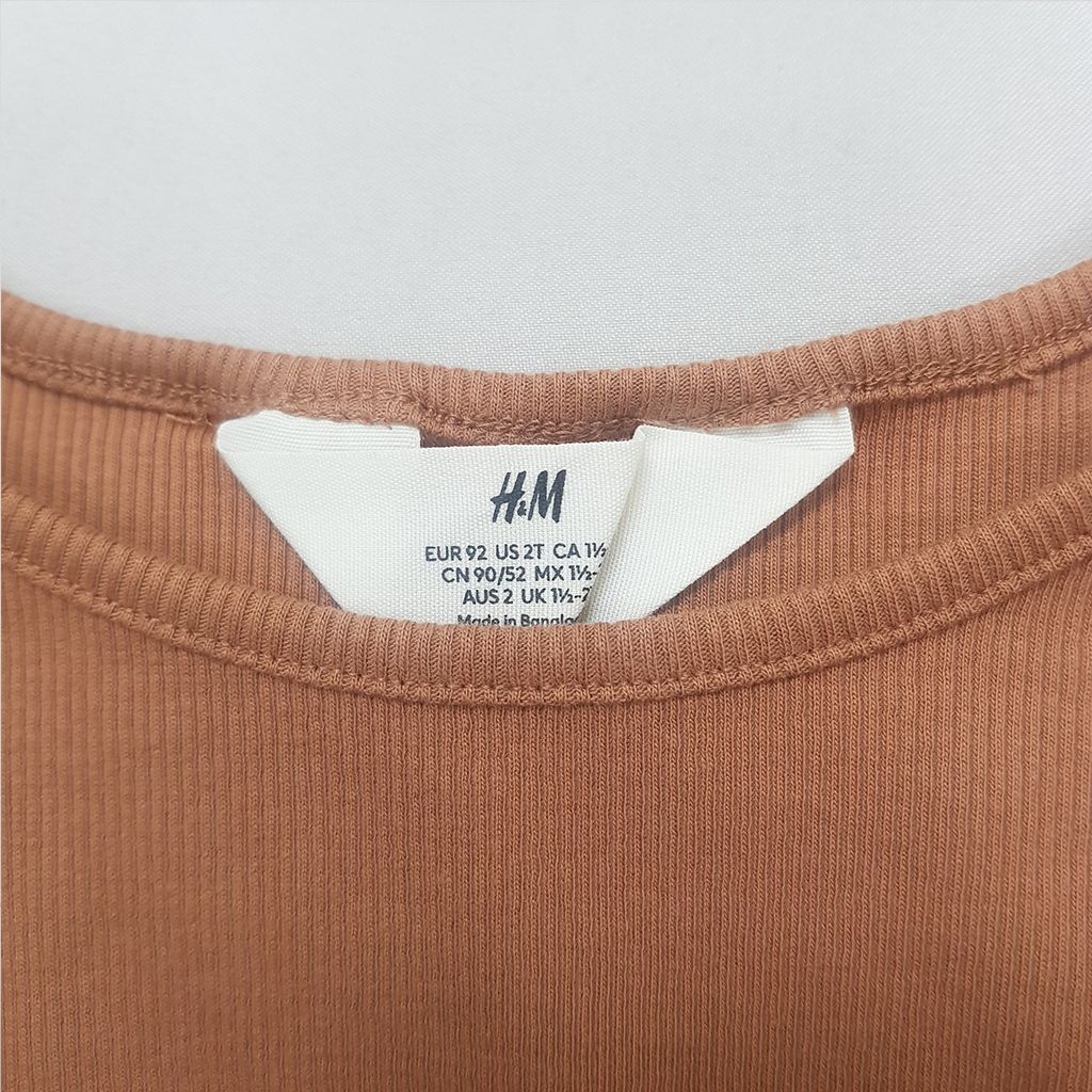 بلوز دخترانه 38379 سایز 1.5 تا 12 سال مارک H&M