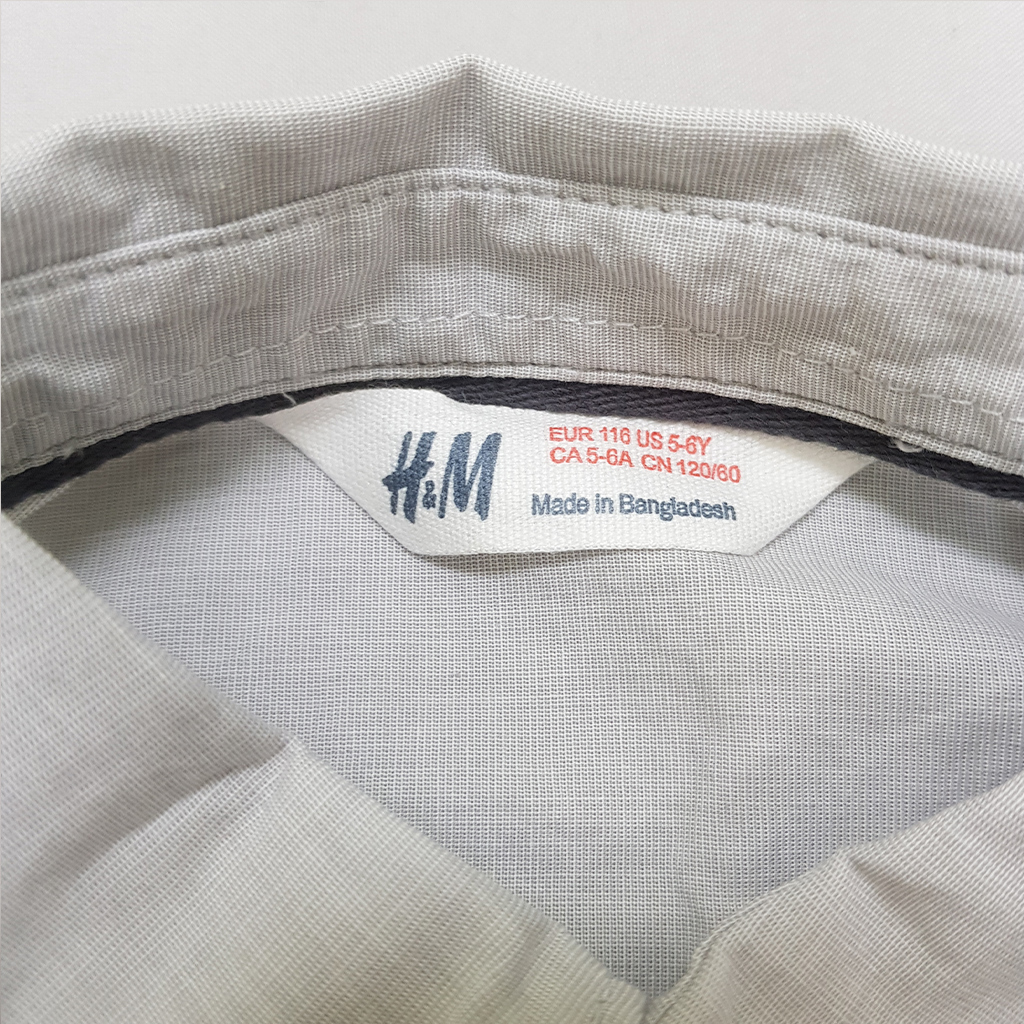 پیراهن پسرانه 38421 سایز 5 تا 11 سال مارک H&M