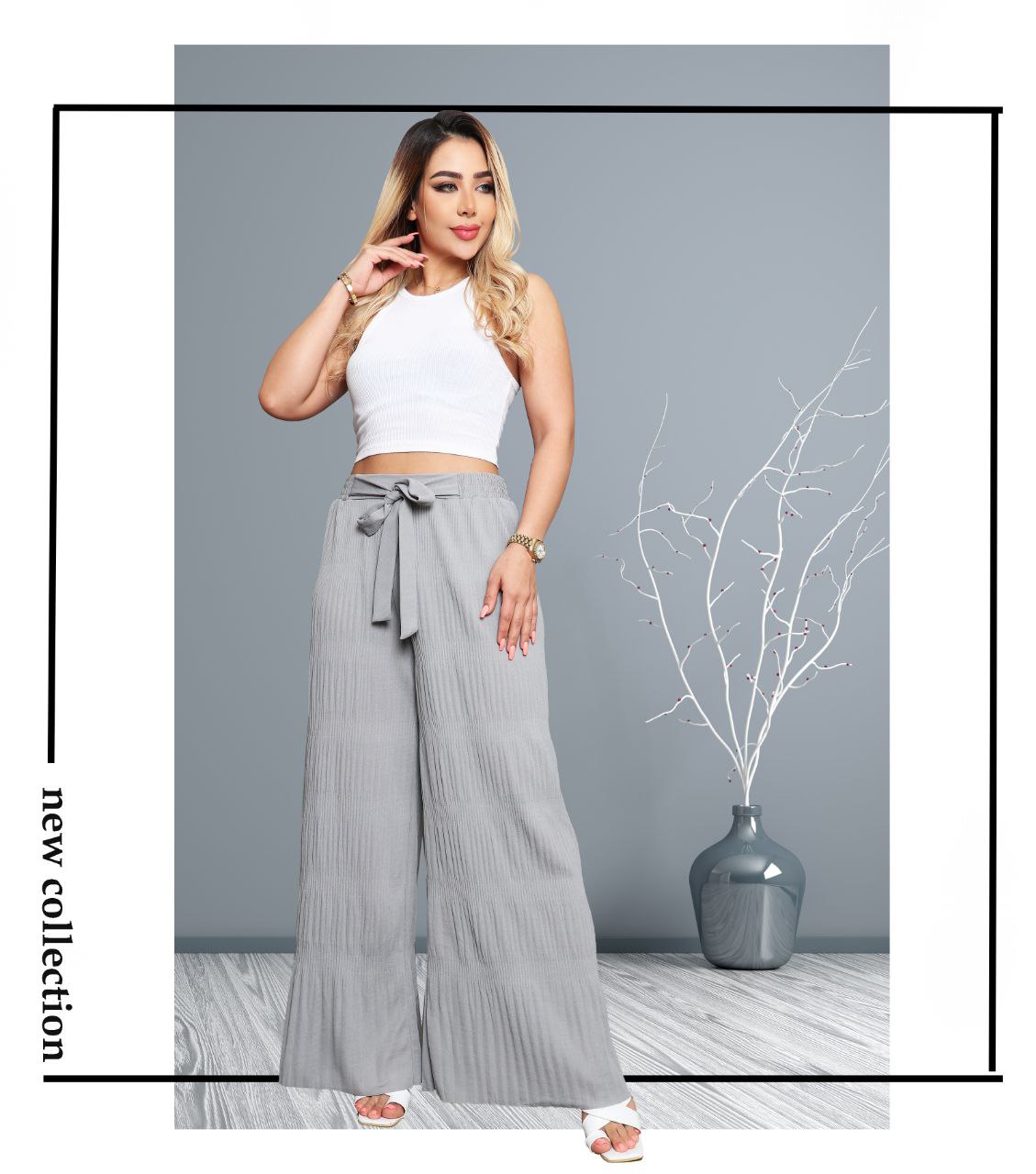 دامن شلواری پلیسه زنانه کد 410939