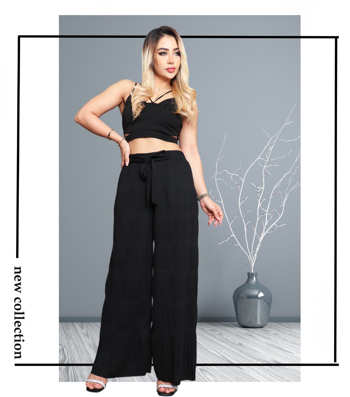 دامن شلواری پلیسه زنانه کد 410939