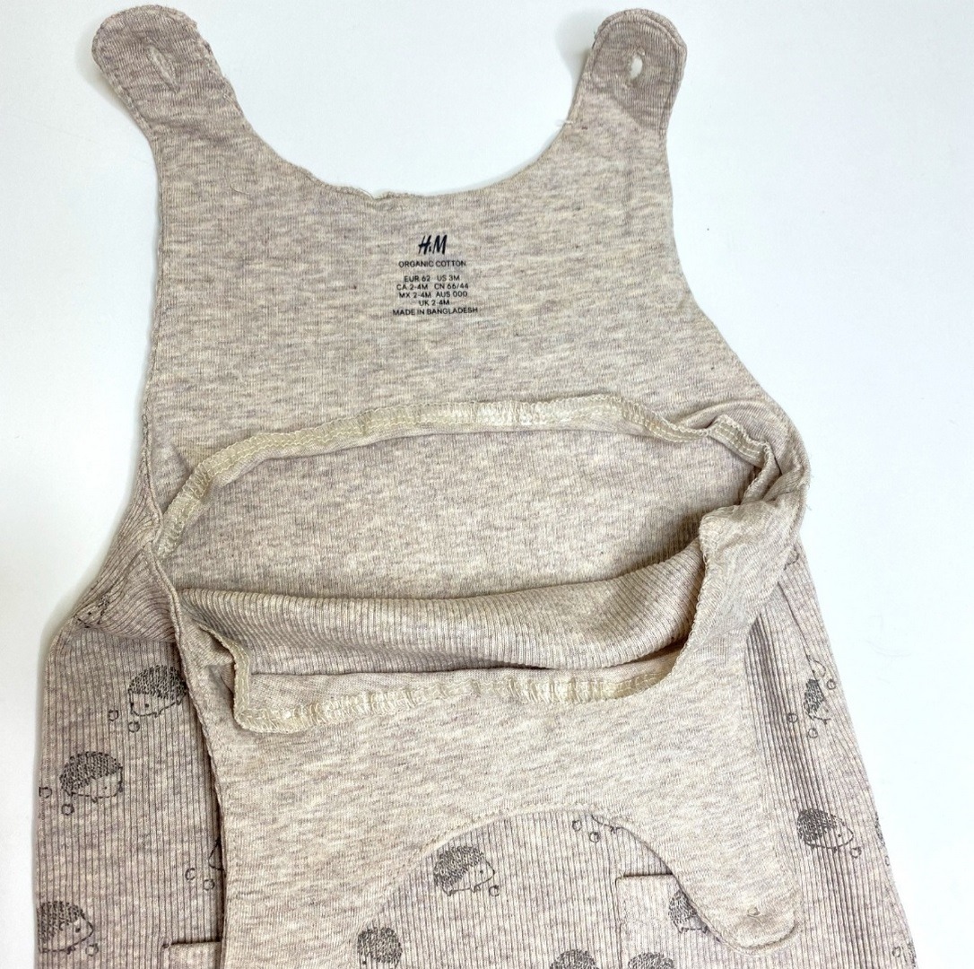بادی نوزادی بچه گانه برند H&M مناسب 1 تا 4ماه کد 410985