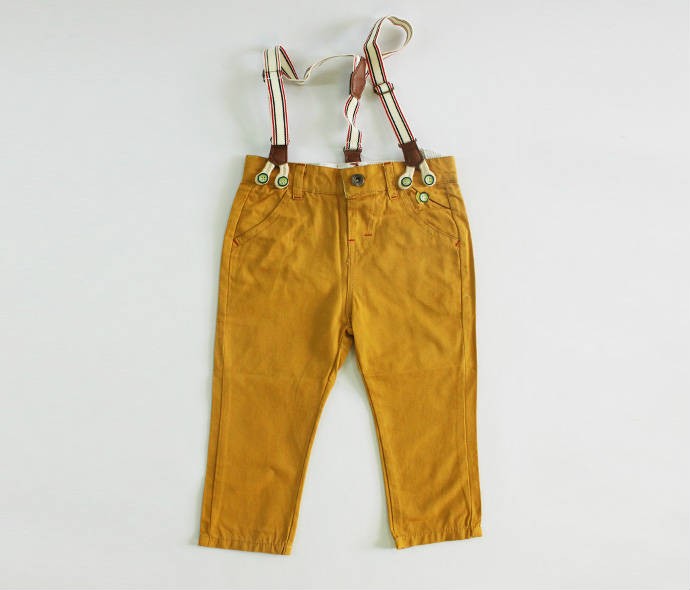 شلوار پسرانه با ساس بند 150011 سایز 2 تا 8 سال مارک ZARA KIDS