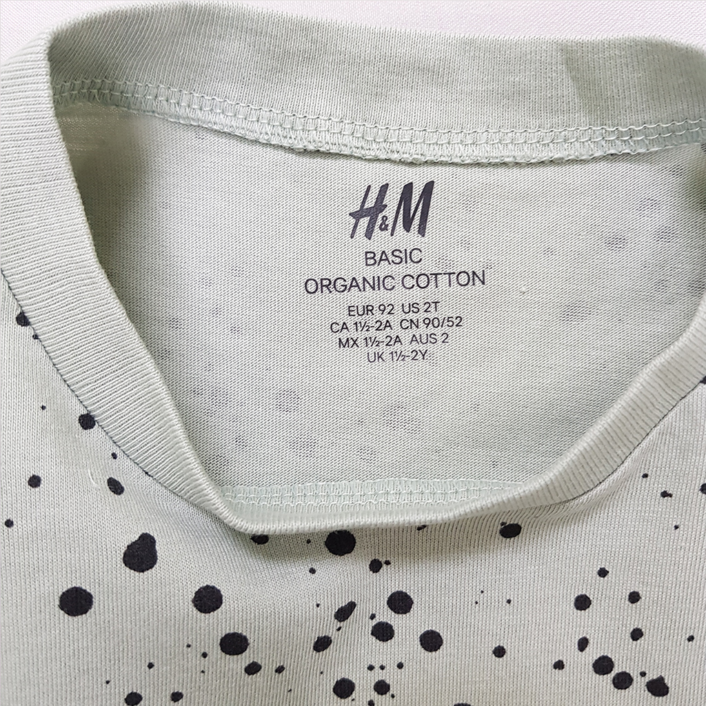 تی شرت بچگانه 38908 سایز 1.5 تا 10 سال مارک H&M