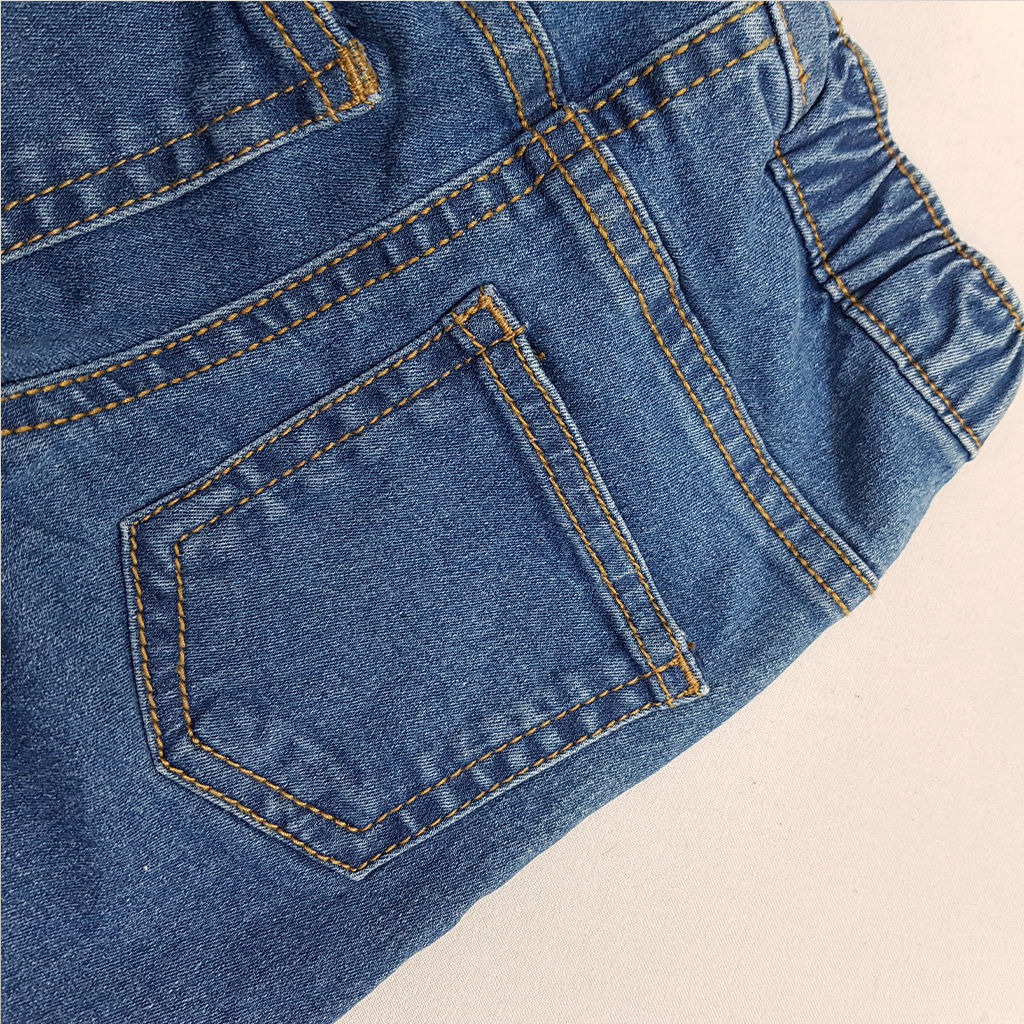 شلوار جینز دخترانه 38840 سایز 3 تا 8 سال مارک topolino