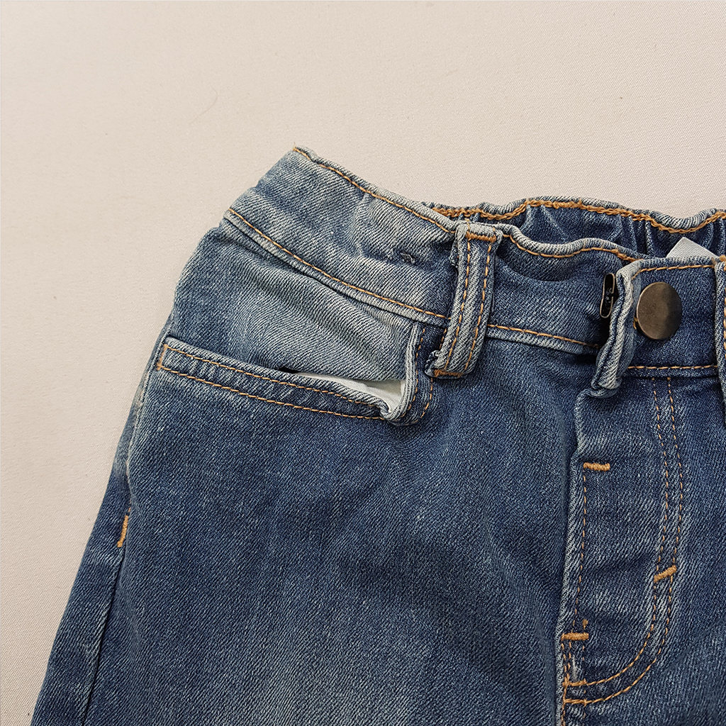 شلوار جینز پسرانه 38983 سایز 3 تا 12 سال کد 1 مارک KIABI
