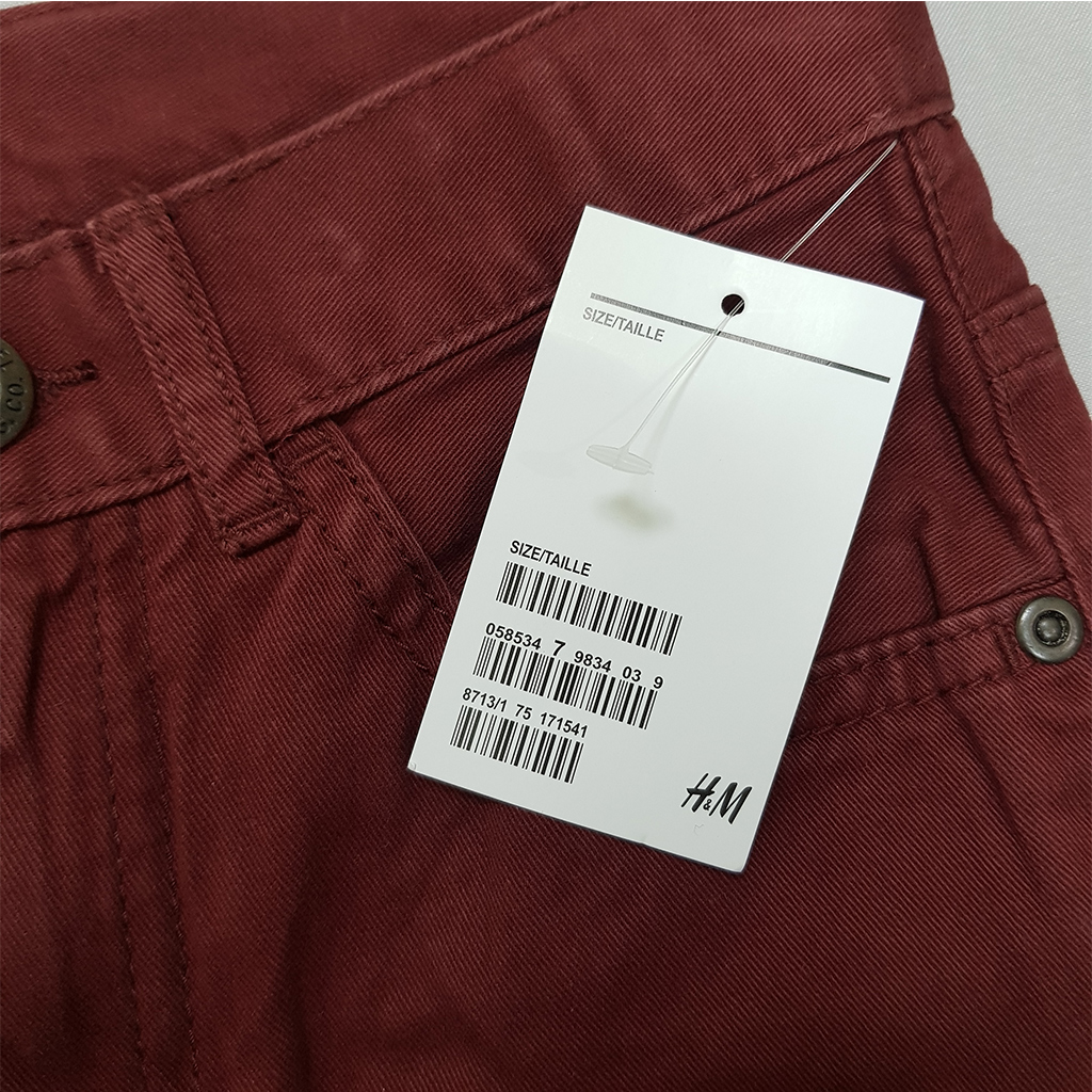 شلوار پسرانه 39009 سایز 1.5 تا 11 سال مارک H&M