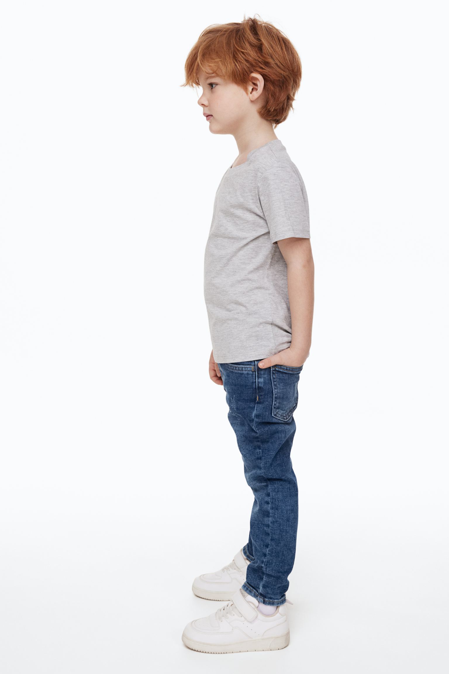 شلوار جینز پسرانه 38996 سایز 2 تا 10 سال مارک H&M
