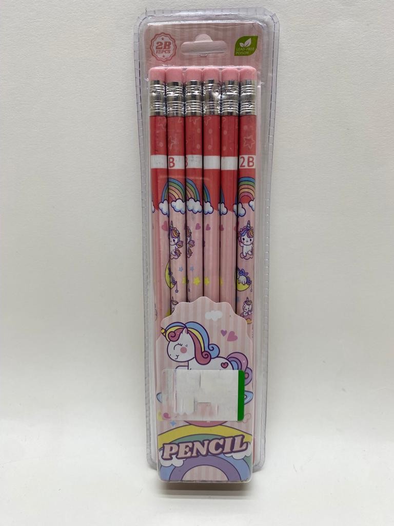 Pencil بسته 12عددی مدادپاکنی (6001)