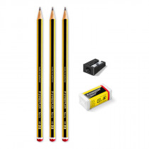 Tip Top ست مداد،پاکن و تراش (6506)