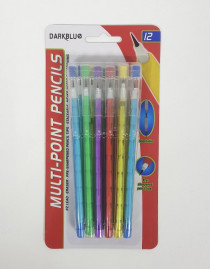 DARKBLUE بسته مداد فشنگی ۶ تایی ( 6523)