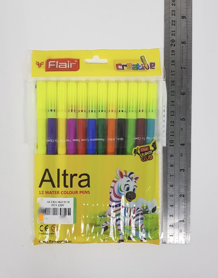 Flair بسته قلم آبرنگی ۱۲ رنگ (6527)